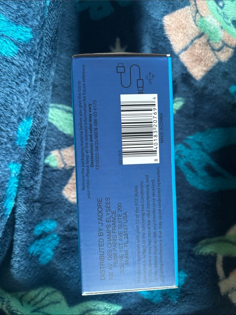 Kids Retro Mini Camera - Blue